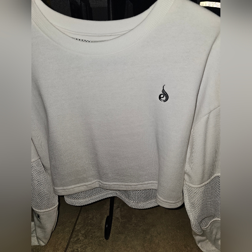 Ryderwear Crop Top With Mesh Linning